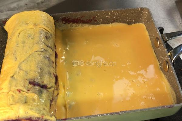 紫薯厚蛋烧的做法图解7