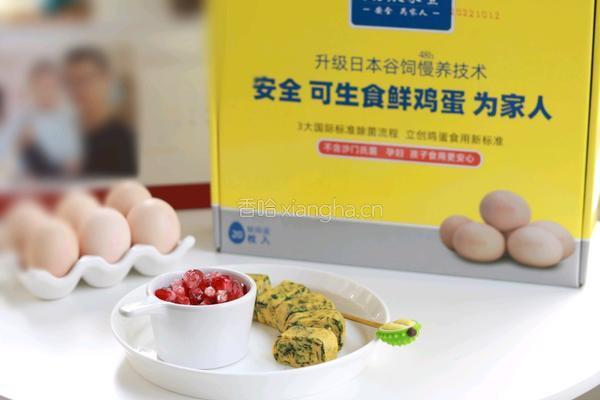 菠菜虾皮厚蛋烧的做法图解11