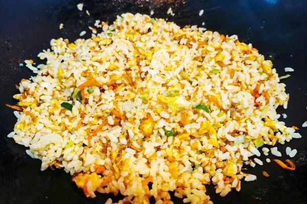 黄金蛋炒饭的做法图解11