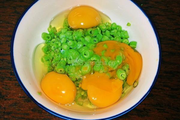 豆角炒鸡蛋的做法图解7