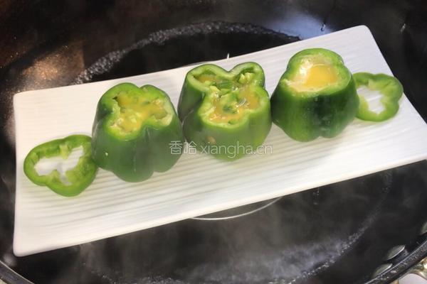 甜椒酿蛋的做法图解6