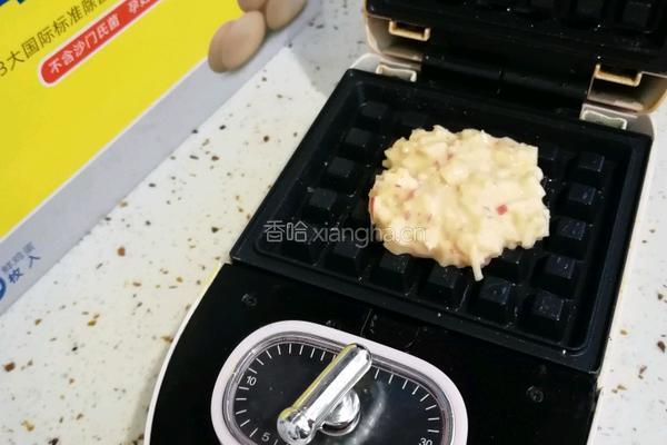 苹果鸡蛋饼的做法图解9