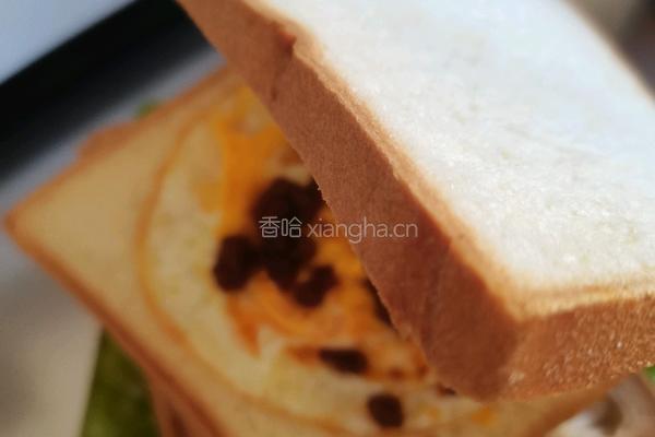 吐司牛肉酱夹蛋面包的做法图解11