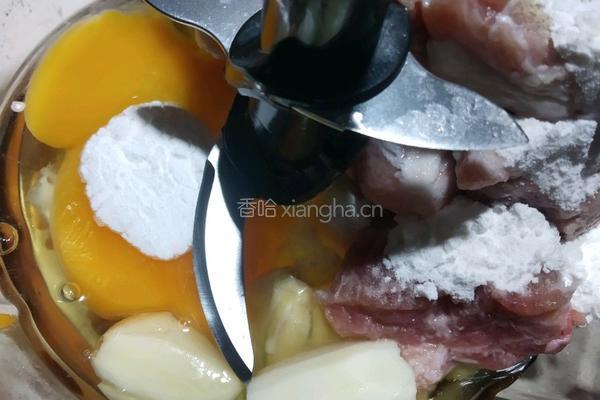 蒸肉饼的做法图解2