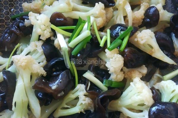 花椰菜炒木耳的做法图解10