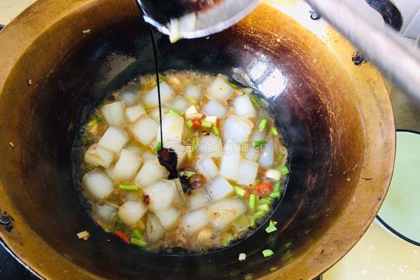 家常炒凉粉的做法图解5