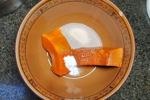 老南瓜蒸发糕（一个鸡蛋一碗面)的做法图解4