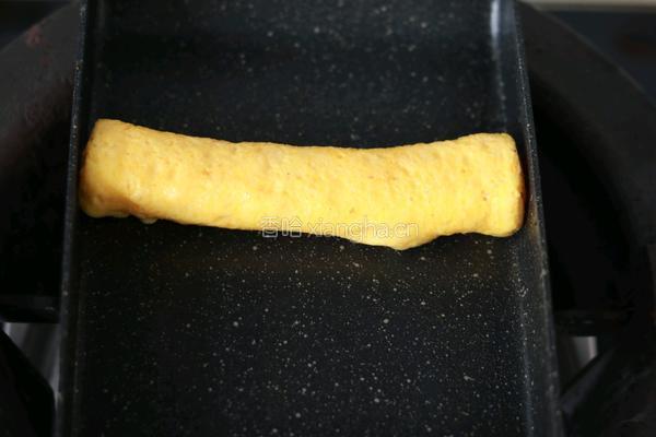鸡蛋三文鱼饭团的做法图解5