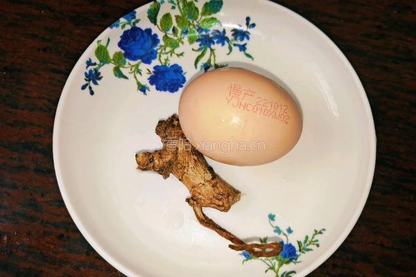 风姜鸡蛋汤的做法图解1