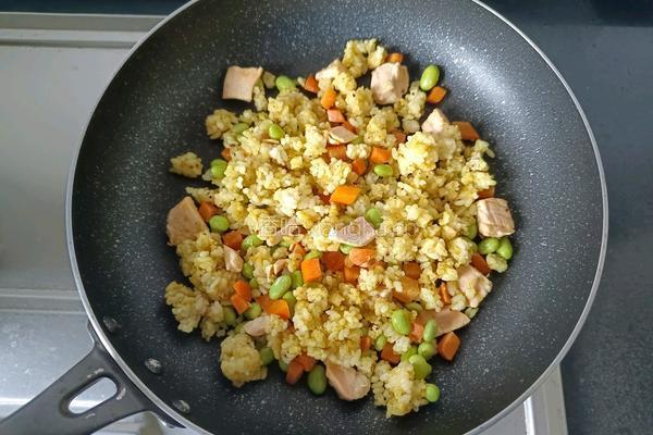 三文鱼蛋包饭的做法图解9