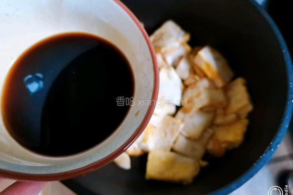 鸡蛋煎豆腐的做法图解7