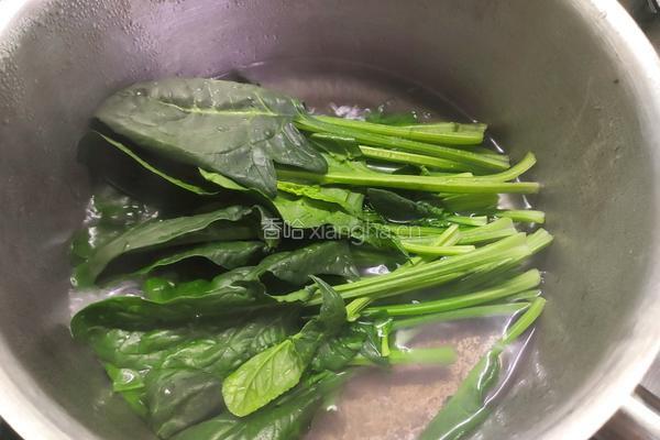 菠菜厚蛋烧的做法图解2
