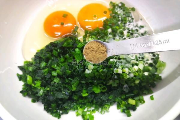 菠菜厚蛋烧的做法图解6