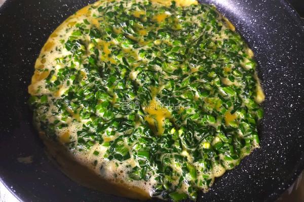菠菜厚蛋烧的做法图解8