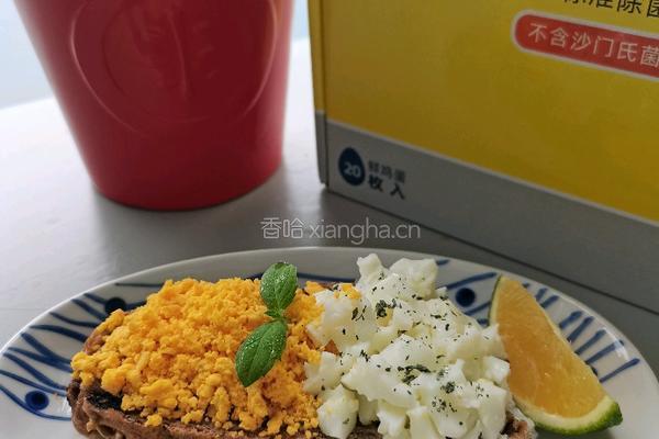 花心思的鸡蛋三明治的做法图解7