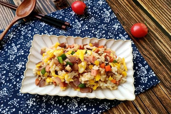 八宝蛋炒饭的做法图解14