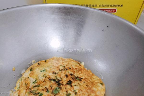 米饭鸡蛋饼的做法图解6