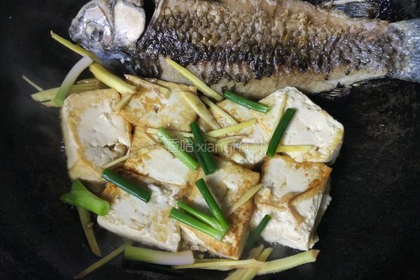 营养奶白鲫鱼豆腐汤的做法图解6
