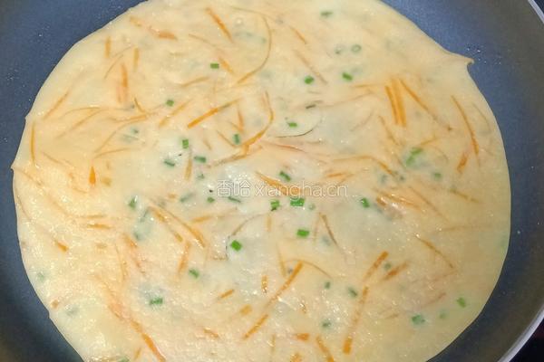 胡萝卜鸡蛋饼的做法图解14