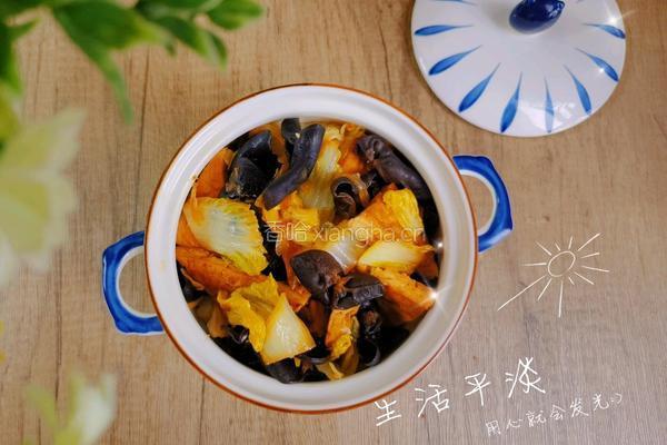 白菜豆腐煲的做法图解11