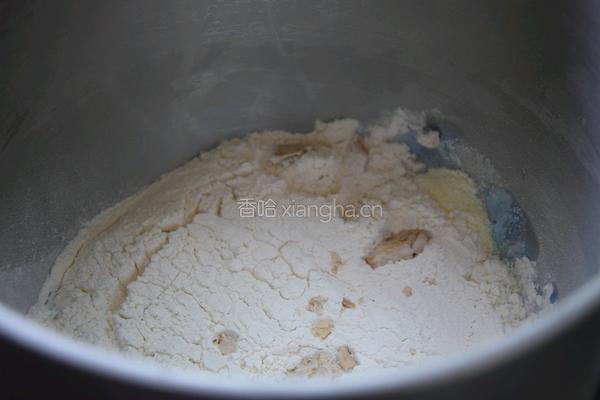蝶豆花手撕吐司的做法图解2