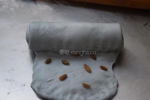 蝶豆花手撕吐司的做法图解12