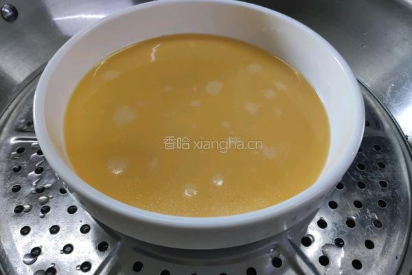 花朵蒸水蛋的做法图解5