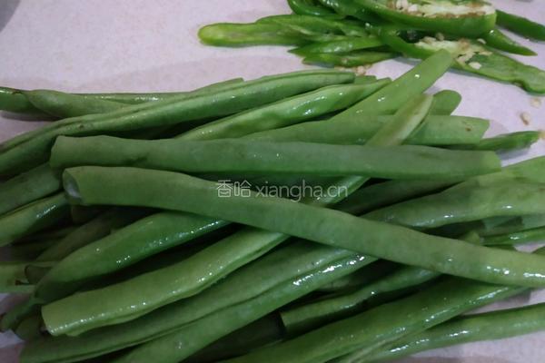 四季豆外婆菜的做法图解1