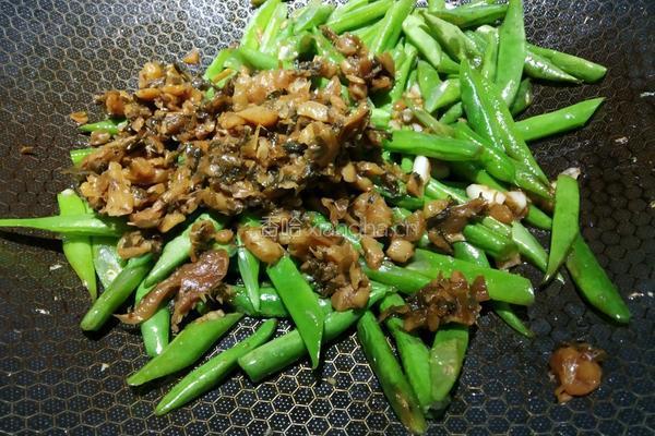 四季豆外婆菜的做法图解12