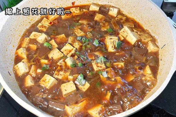 鸭血烧豆腐的做法图解5