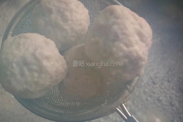 菠菜肉丸汤的做法图解9