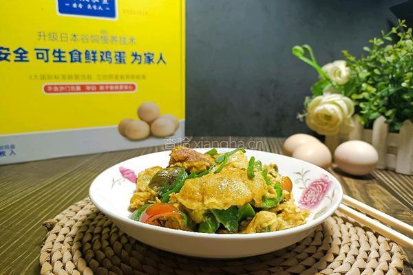 甜椒滑蛋的做法图解7