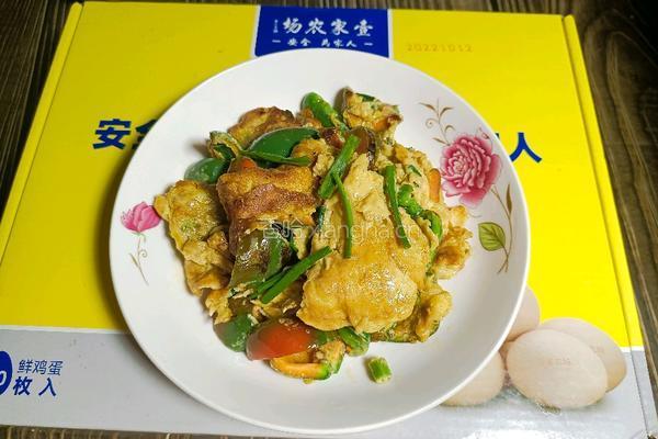 甜椒滑蛋的做法图解6