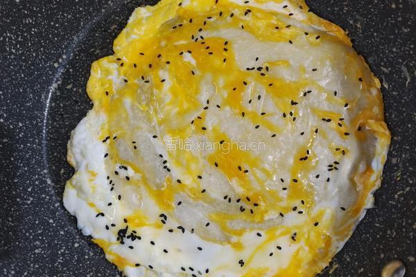 鸡蛋手抓饼的做法图解4