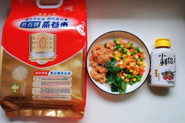 杂蔬鸡肉粥的做法图解1