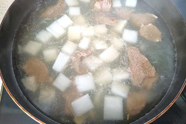 牛肉萝卜汤的做法图解8