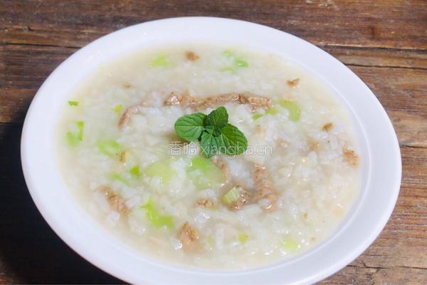 芹菜莲藕瘦肉粥的做法图解11