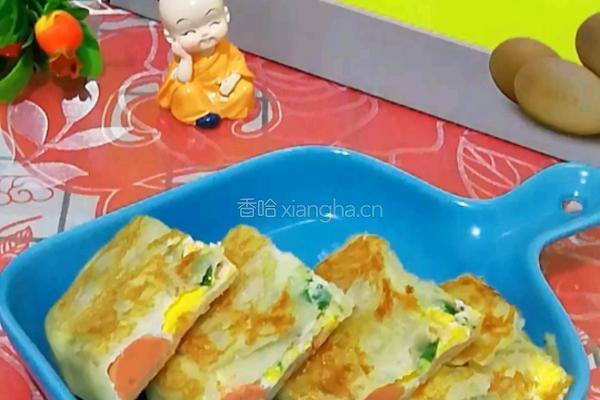 鸡蛋手抓饼的做法图解13