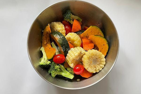 时蔬烤鸡胸肉的做法图解4
