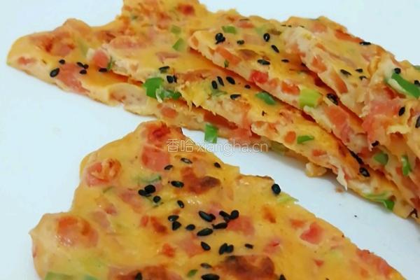 西红柿鸡蛋饼的做法图解14