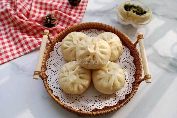 茴香鸡蛋馅包子的做法图解18