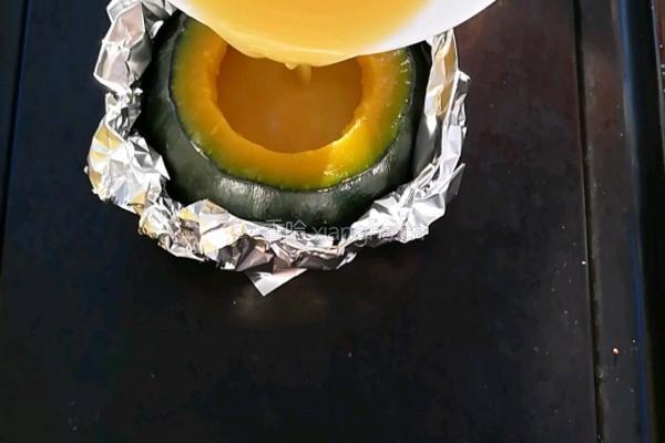 南瓜烤蛋的做法图解8