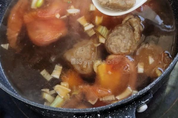 西红柿鸡蛋疙瘩汤的做法图解7