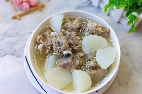 萝卜排骨汤的做法图解5