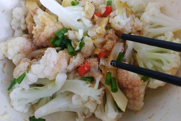 凉拌花菜的做法图解7