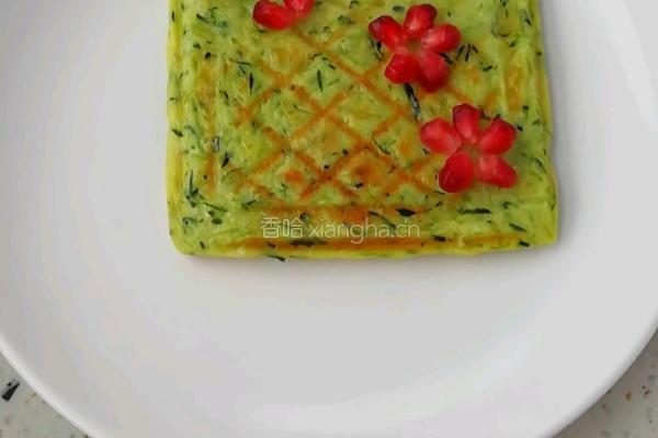 黄瓜蛋饼的做法图解10