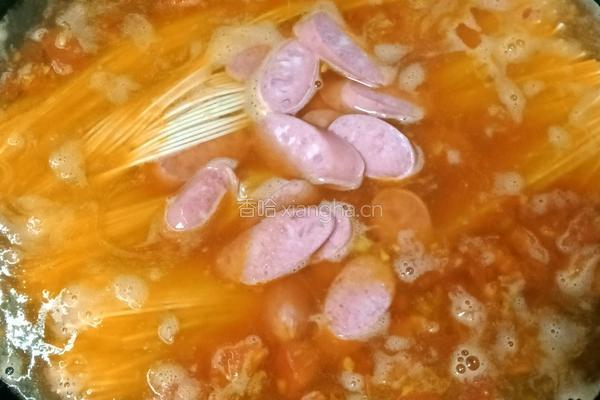 番茄鸡蛋焖面的做法图解12
