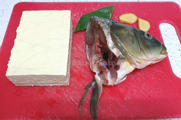 鱼头豆腐汤的做法图解1