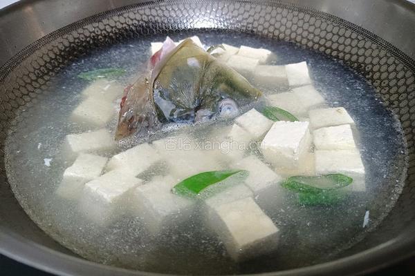 鱼头豆腐汤的做法图解4