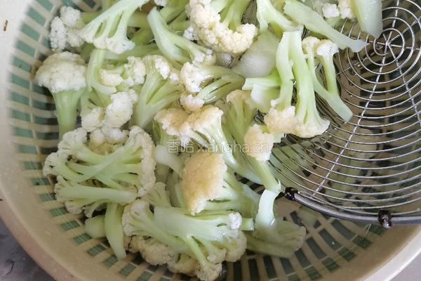 炝菜花的做法图解4